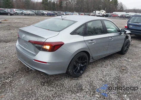 2025 Honda Civic Sport from USA, damaged, VIN 2HGFE2F58SH522157